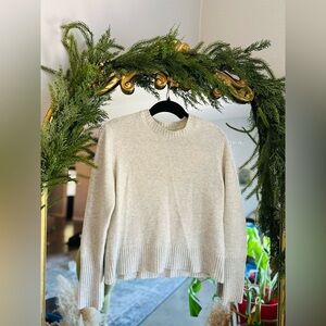 Not Monday cashmere heathered gray sweater small